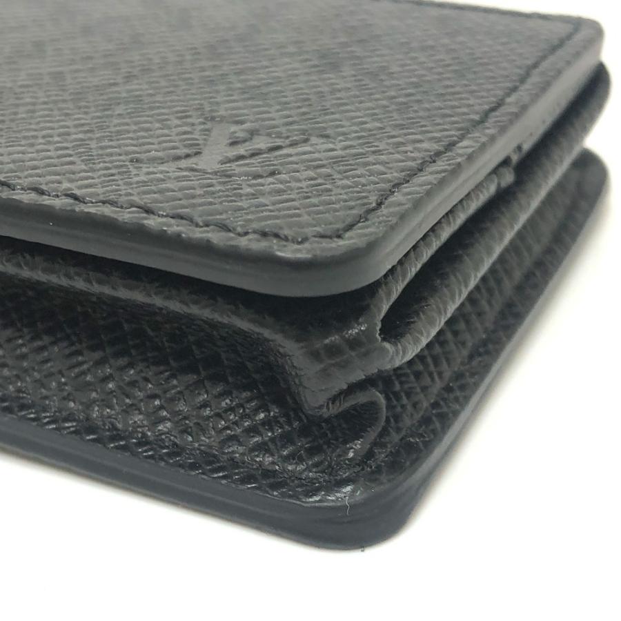 LOUIS VUITTON ルイヴィトン M30598 コインパース 小銭入れ コンパクトウォレット タイガ コインケース ノワール メンズ【中古】 | LOUIS VUITTON | 05