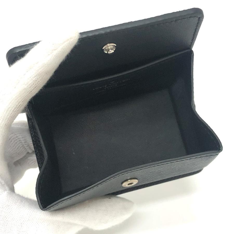 LOUIS VUITTON ルイヴィトン M30598 コインパース 小銭入れ コンパクトウォレット タイガ コインケース ノワール メンズ【中古】 | LOUIS VUITTON | 07