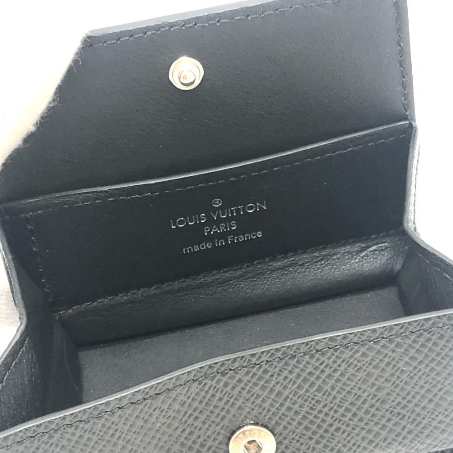 LOUIS VUITTON ルイヴィトン M30598 コインパース 小銭入れ コンパクトウォレット タイガ コインケース ノワール メンズ【中古】 | LOUIS VUITTON | 08
