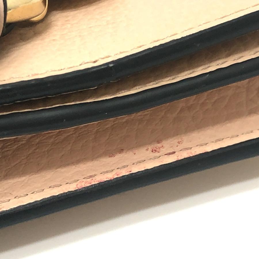Chloe クロエ ALPHABET アルファベット 名刺入れ カードホルダー パスケース カードケース ベージュ レディース【中古】 | Chloe | 07