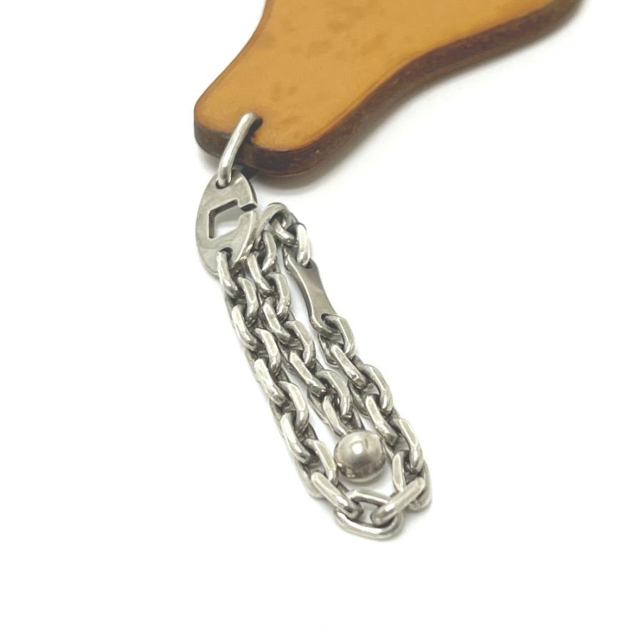 HERMES エルメス ラ・フランス 洋ナシ 梨 フルーツ 果物 チャーム キーホルダー バッグチャーム ベージュ レディース【中古】 | HERMES | 04