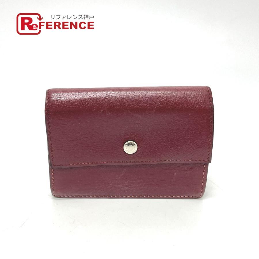 HERMES エルメス セリエ 名刺入れ カードケース ルージュアッシュ シルバー金具 レディース【中古】 | HERMES