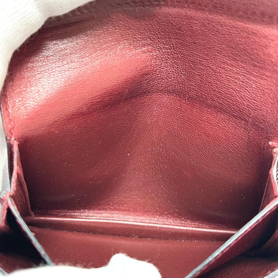 HERMES エルメス セリエ 名刺入れ カードケース ルージュアッシュ シルバー金具 レディース【中古】 | HERMES | 07