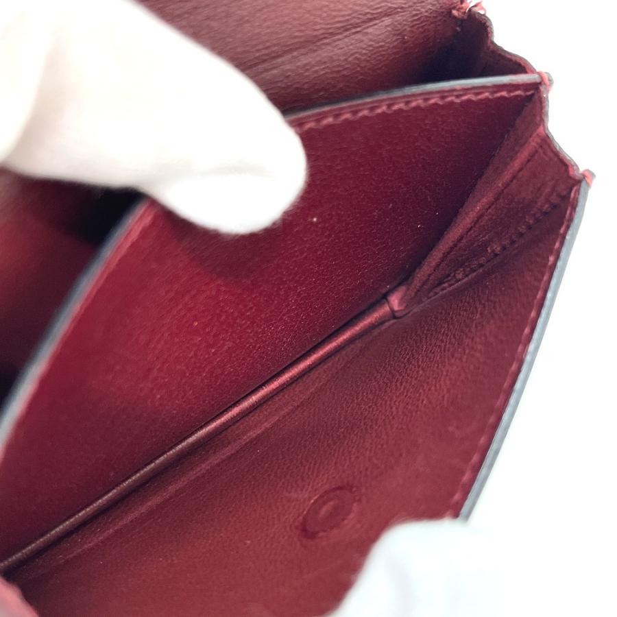 HERMES エルメス セリエ 名刺入れ カードケース ルージュアッシュ シルバー金具 レディース【中古】 | HERMES | 08