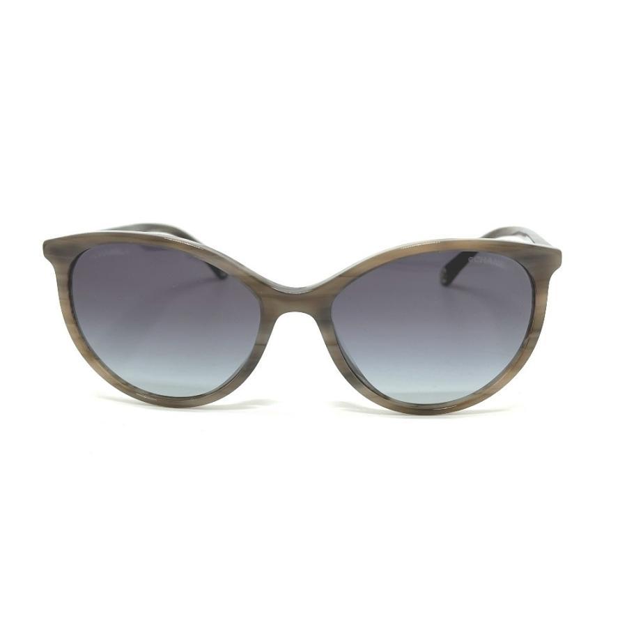 CHANEL シャネル 5448-A グラデーション アイウェア サングラス グレー レディース【中古】 | CHANEL | 01