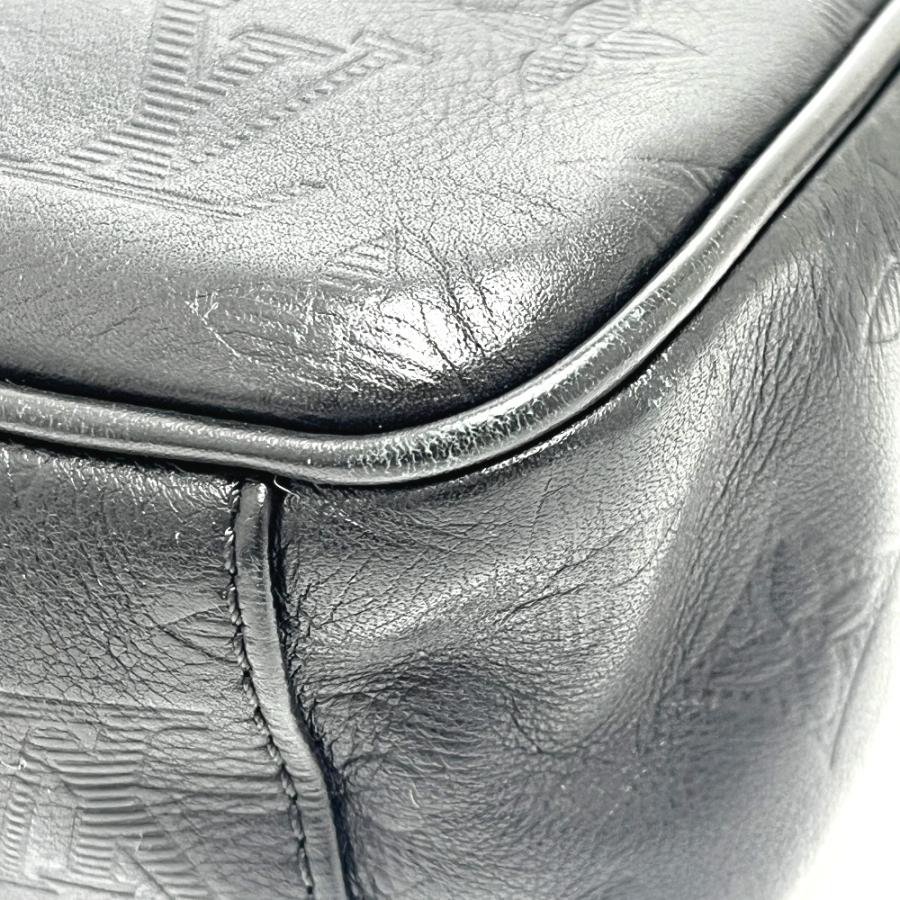 LOUIS VUITTON ルイヴィトン M43681 ダヌーブPM ポシェット  カバン バッグ モノグラムシャドウ ショルダーバッグ ブラック【中古】 | LOUIS VUITTON | 05