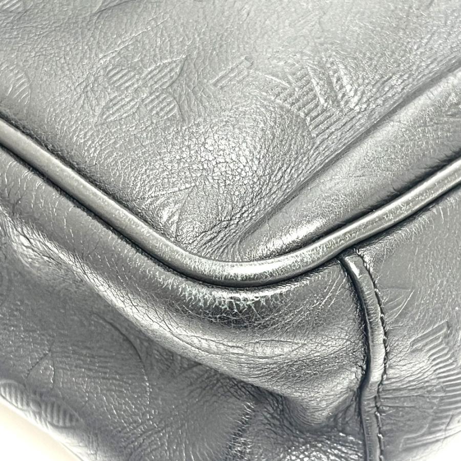 LOUIS VUITTON ルイヴィトン M43681 ダヌーブPM ポシェット  カバン バッグ モノグラムシャドウ ショルダーバッグ ブラック【中古】 | LOUIS VUITTON | 06