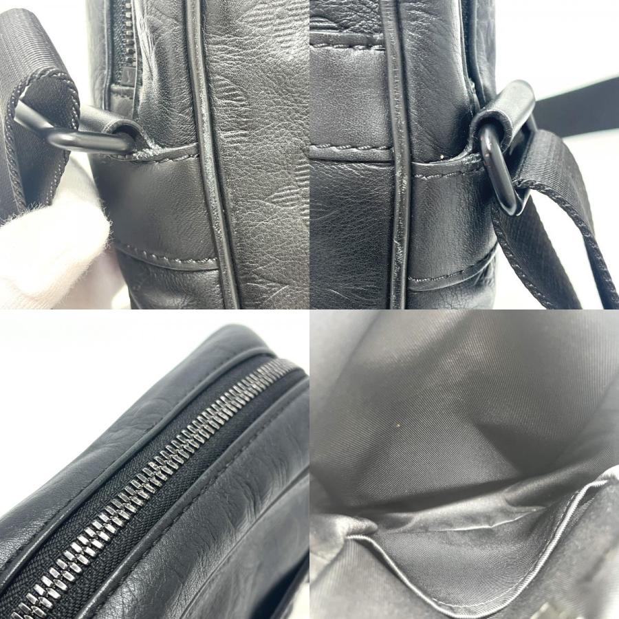 LOUIS VUITTON ルイヴィトン M43681 ダヌーブPM ポシェット  カバン バッグ モノグラムシャドウ ショルダーバッグ ブラック【中古】 | LOUIS VUITTON | 08