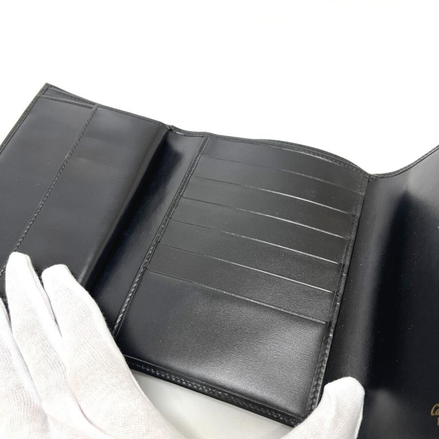 CARTIER カルティエ パンテール 短財布 財布 ウォレット 3つ折り財布 ブラック レディース【中古】 | Cartier | 07