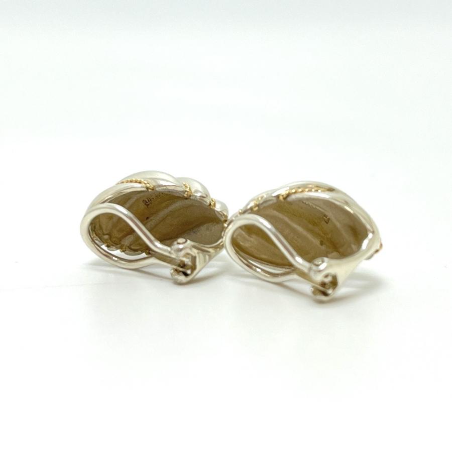 TIFFANY&Co. ティファニー ツイストロープ ドーム イヤリング アクセサリー イヤリング シルバー×ゴールド レディース【中古】 | TIFFANY&Co. | 02