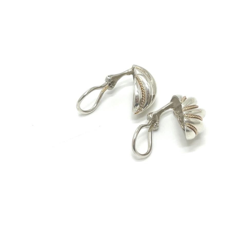TIFFANY&Co. ティファニー ツイストロープ ドーム イヤリング アクセサリー イヤリング シルバー×ゴールド レディース【中古】 | TIFFANY&Co. | 03