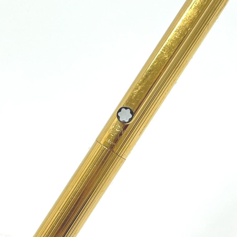 MONTBLANC モンブラン ノンブレス ペン 文房具 筆記用具 ボールペン ゴールド ユニセックス【中古】 | MONTBLANC（筆記具、時計） | 02