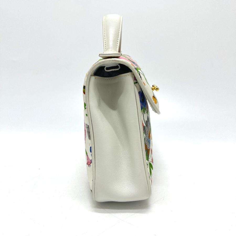 GUCCI グッチ フローラ ハンドバッグ カバン ミニバッグ ハンドバッグ ホワイト×マルチ レディース【中古】 | GUCCI | 02