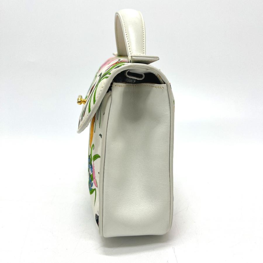 GUCCI グッチ フローラ ハンドバッグ カバン ミニバッグ ハンドバッグ ホワイト×マルチ レディース【中古】 | GUCCI | 03
