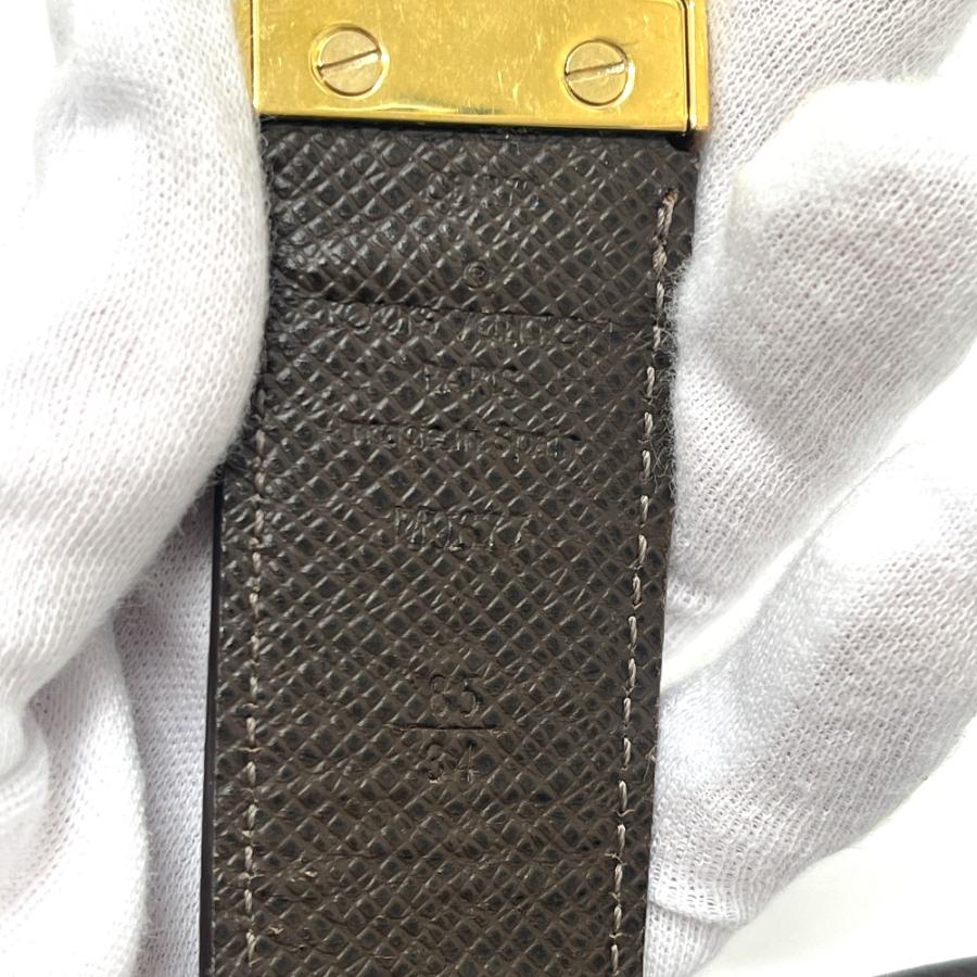 LOUIS VUITTON ルイヴィトン M9677 サンチュール アンヴァントゥール ファッション小物 ウエストベルト ベルト エベヌ メンズ【中古】 | LOUIS VUITTON | 07
