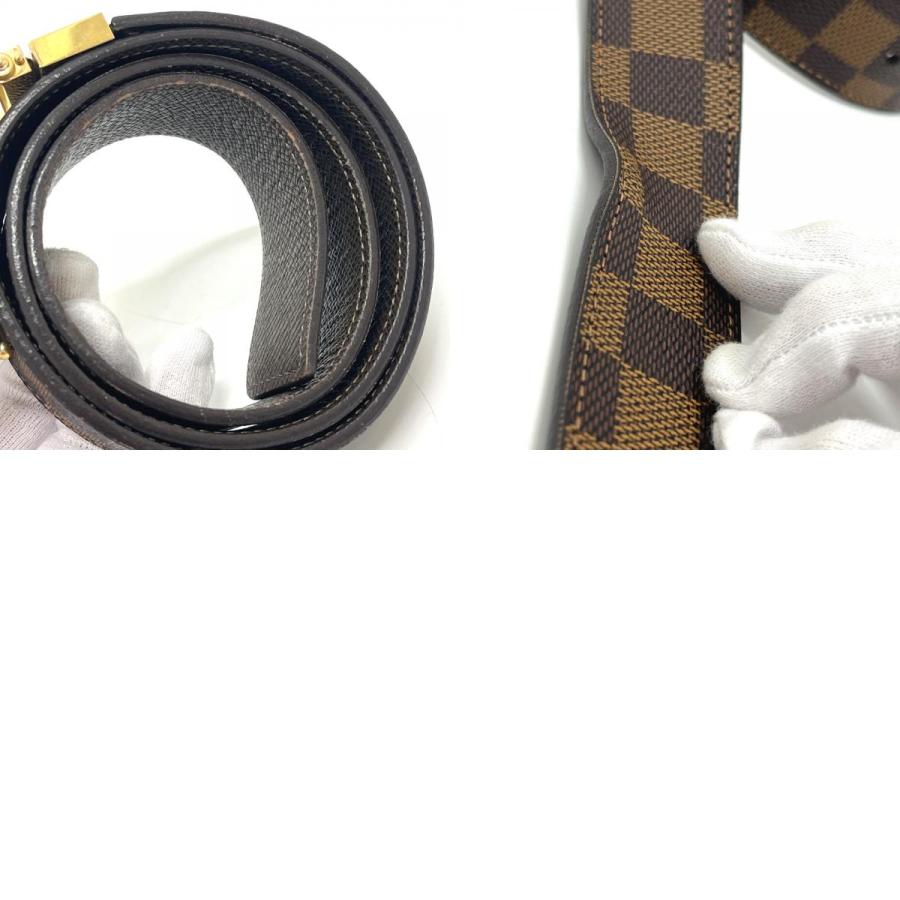 LOUIS VUITTON ルイヴィトン M9677 サンチュール アンヴァントゥール ファッション小物 ウエストベルト ベルト エベヌ メンズ【中古】 | LOUIS VUITTON | 09