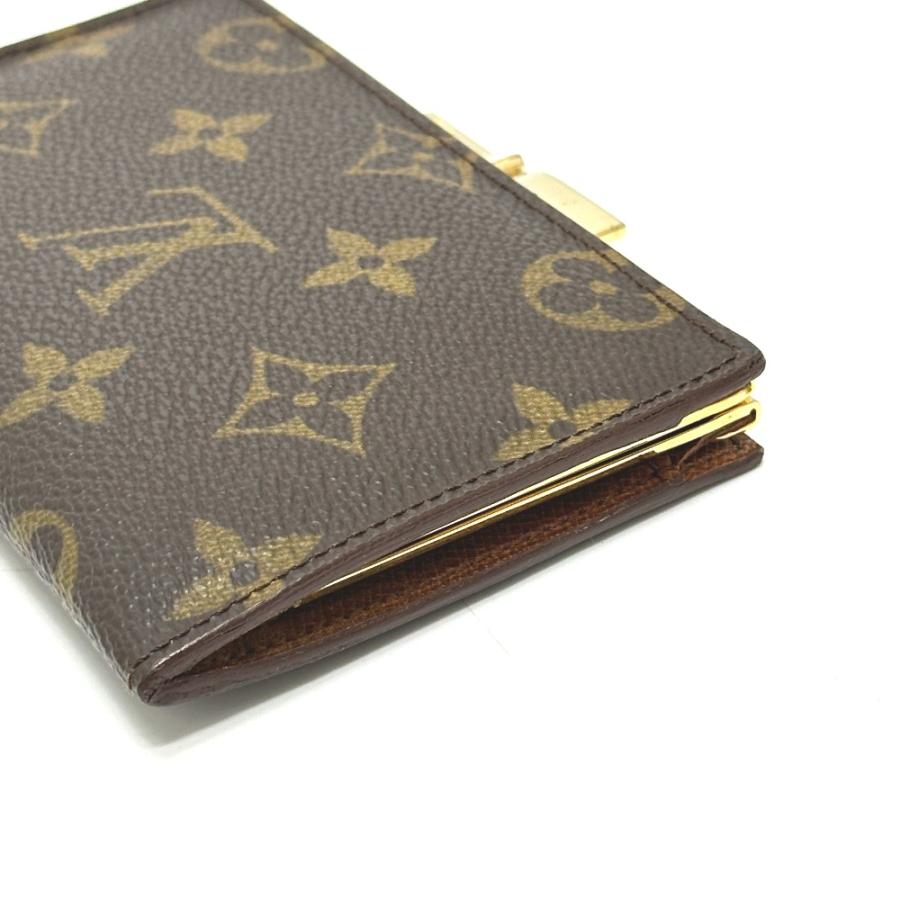 LOUIS VUITTON ルイヴィトン T61922 コンパクトウォレット USA限定 財布 がま口 ミニウォレット 2つ折り財布 ブラウン レディース【中古】 | LOUIS VUITTON | 03