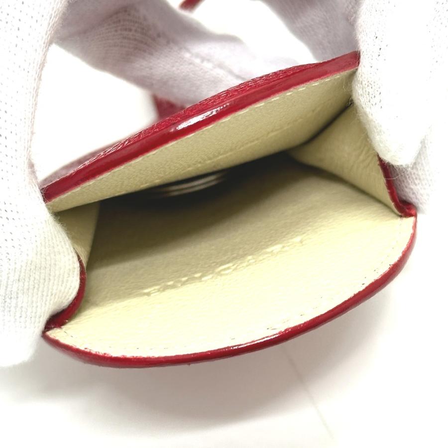 BVLGARI ブルガリ ロゴ キーリング ネックストラップ バッグチャーム キーチャーム レッド レディース【中古】 | BVLGARI | 04