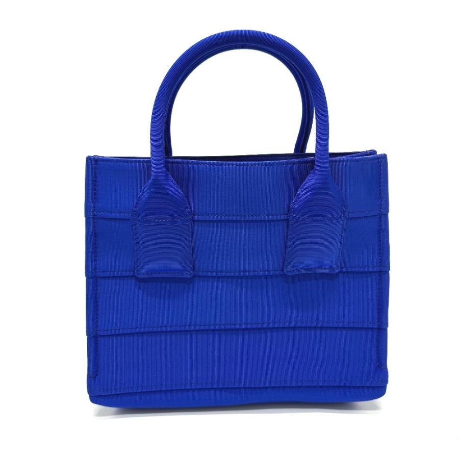 Salvatore Ferragamo サルヴァトーレフェラガモ 214988 ロゴ ビーチ スモール カバン ハンドバッグ ブルー レディース【中古】 |  | 01