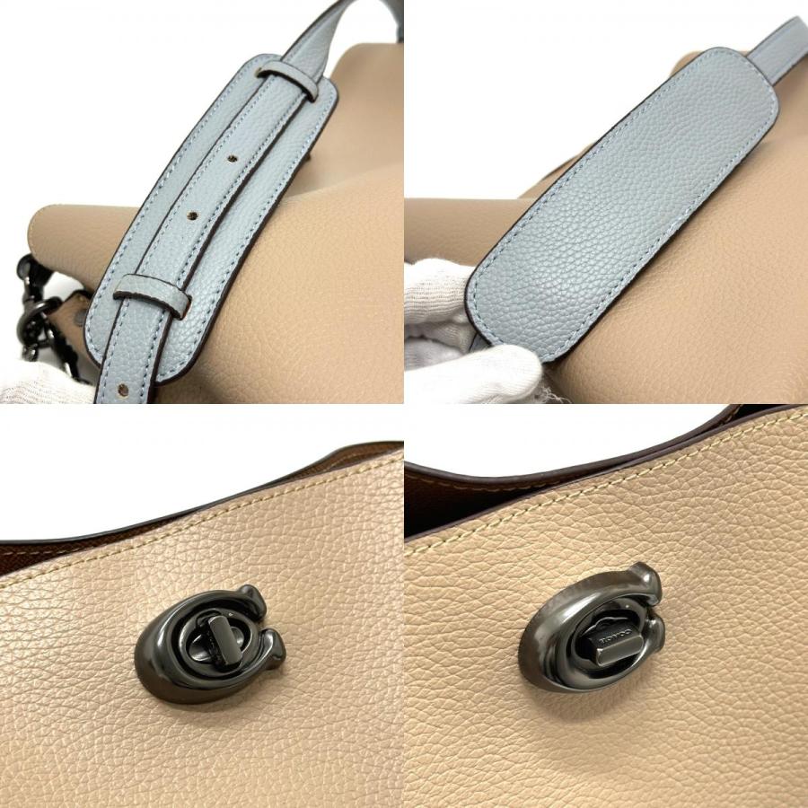 美品 COACH コーチ G2590 ウィロウ ターンロック 2WAY 肩掛け 斜め掛け カバン ショルダーバッグ レディース【中古】 | COACH | 06