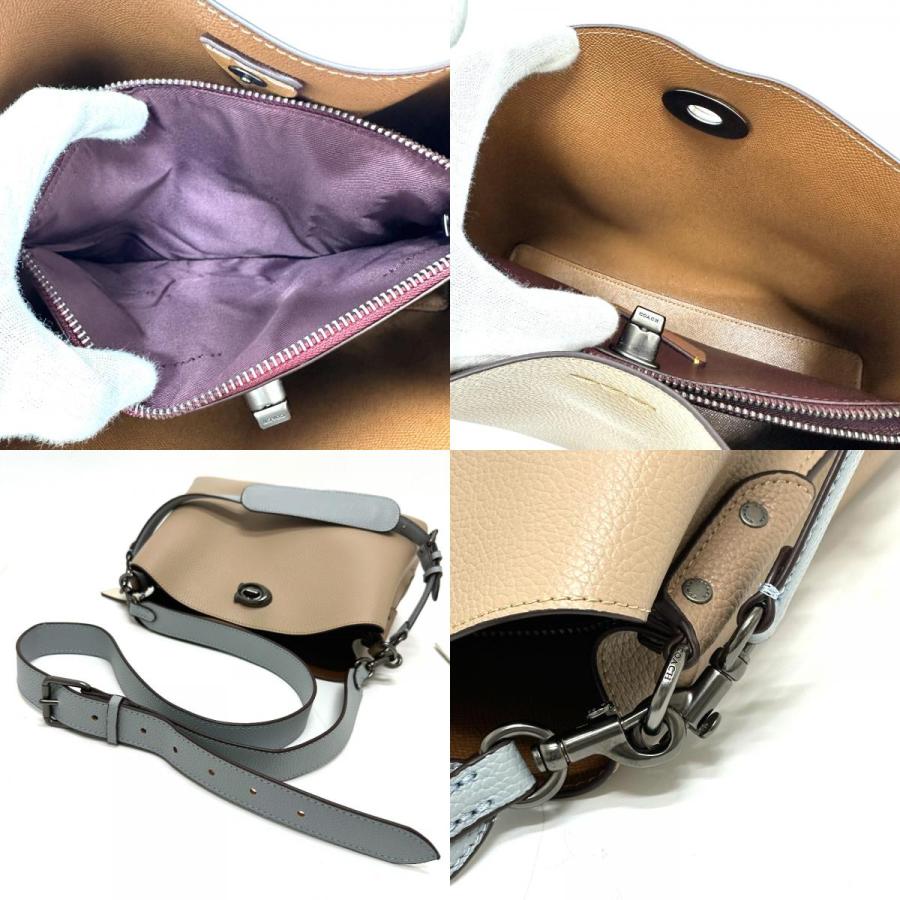 美品 COACH コーチ G2590 ウィロウ ターンロック 2WAY 肩掛け 斜め掛け カバン ショルダーバッグ レディース【中古】 | COACH | 08