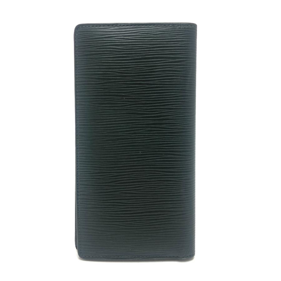 LOUIS VUITTON ルイヴィトン ポルトフォイユ・ブラザ 旧型 ロングウォレット 財布 長財布 ダークグリーン メンズ【中古】 | LOUIS VUITTON | 01