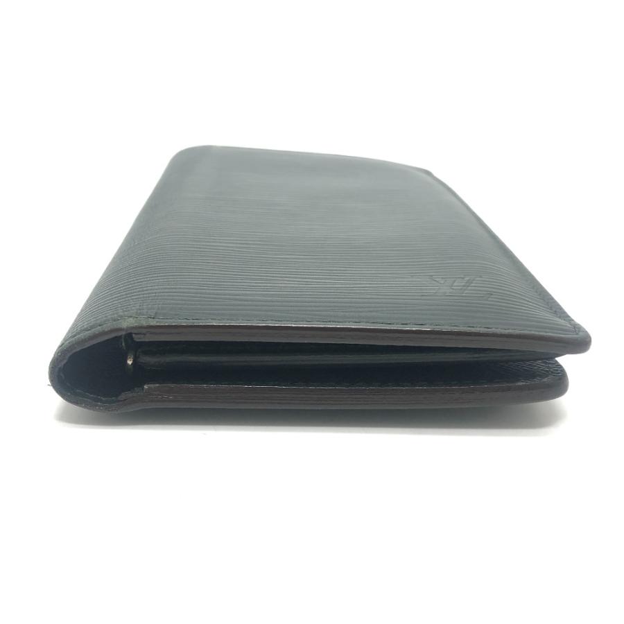 LOUIS VUITTON ルイヴィトン ポルトフォイユ・ブラザ 旧型 ロングウォレット 財布 長財布 ダークグリーン メンズ【中古】 | LOUIS VUITTON | 04