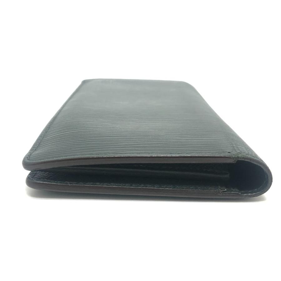 LOUIS VUITTON ルイヴィトン ポルトフォイユ・ブラザ 旧型 ロングウォレット 財布 長財布 ダークグリーン メンズ【中古】 | LOUIS VUITTON | 05