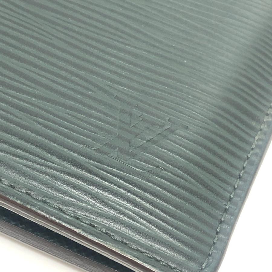 LOUIS VUITTON ルイヴィトン ポルトフォイユ・ブラザ 旧型 ロングウォレット 財布 長財布 ダークグリーン メンズ【中古】 | LOUIS VUITTON | 06