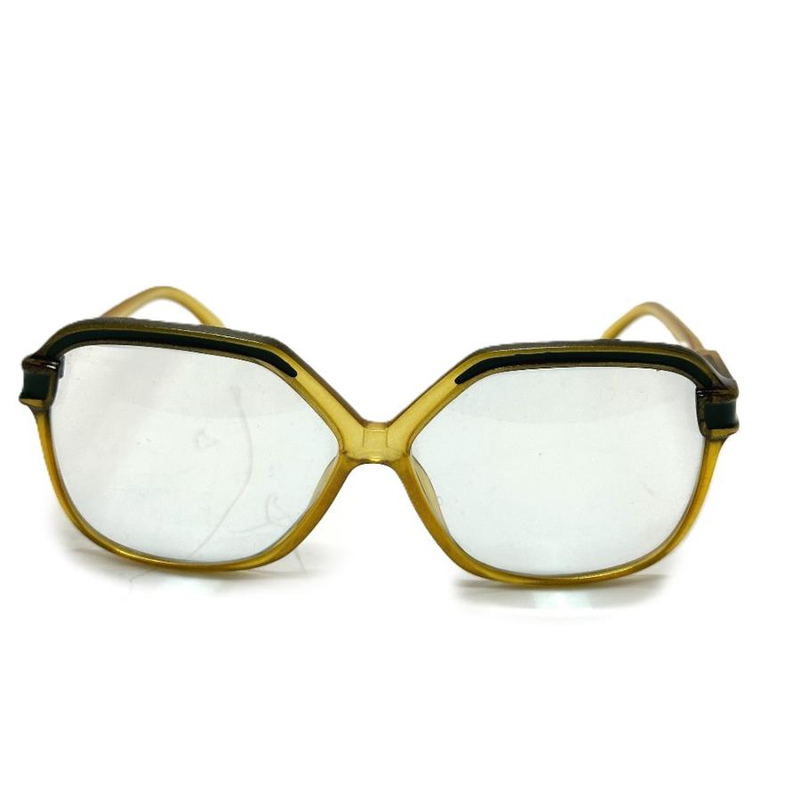 Christian Dior クリスチャンディオール 2096 CDロゴ 度あり ヴィンテージ 眼鏡 イエロー レディース【中古】 |  | 01