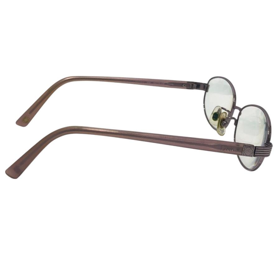 Dior ディオール CD7722J オーバルシェイプ 度ありレンズ メガネフレーム アイウェア 眼鏡 ピンク レディース【中古】 |  | 02