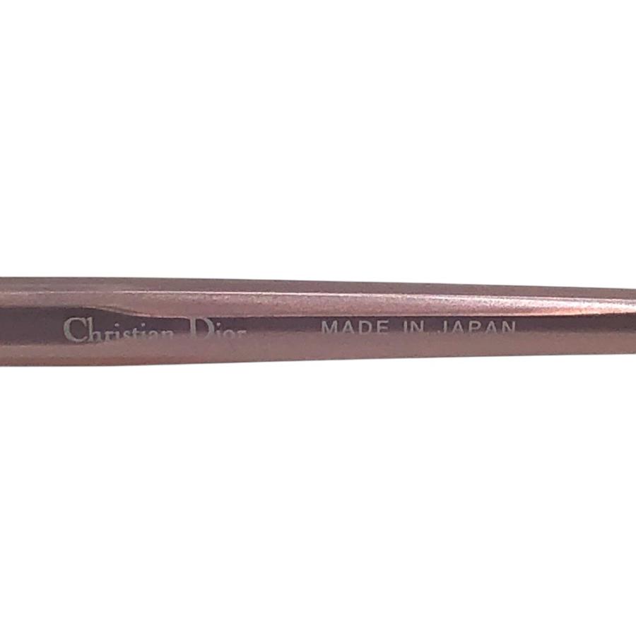 Dior ディオール CD7722J オーバルシェイプ 度ありレンズ メガネフレーム アイウェア 眼鏡 ピンク レディース【中古】 |  | 05