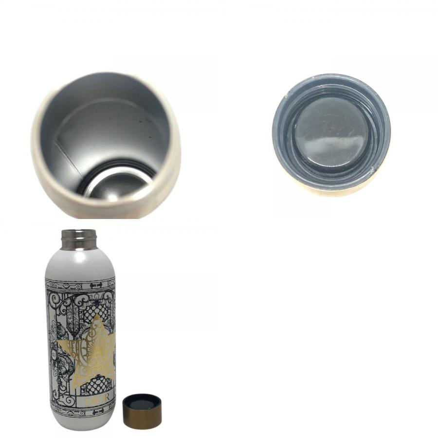 美品 Dior ディオール ロゴ スター ウォーターボトル 水筒  コップ 食器 タンブラー ステンレス 水筒 ホワイト ユニセックス【中古】 |  | 09