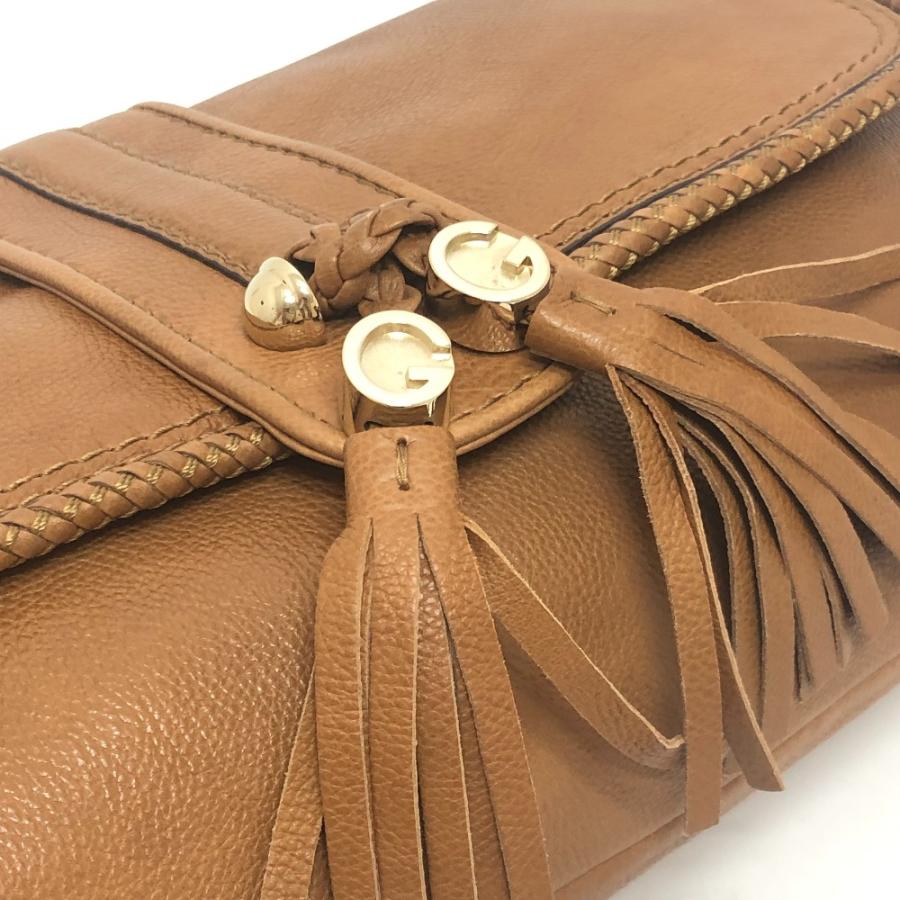 GUCCI グッチ 257030 マルケッシュ GG タッセル カバン セカンドバッグ クラッチバッグ ブラウン レディース【中古】 | GUCCI | 07