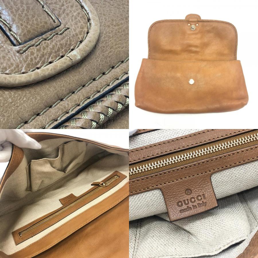 GUCCI グッチ 257030 マルケッシュ GG タッセル カバン セカンドバッグ クラッチバッグ ブラウン レディース【中古】 | GUCCI | 08