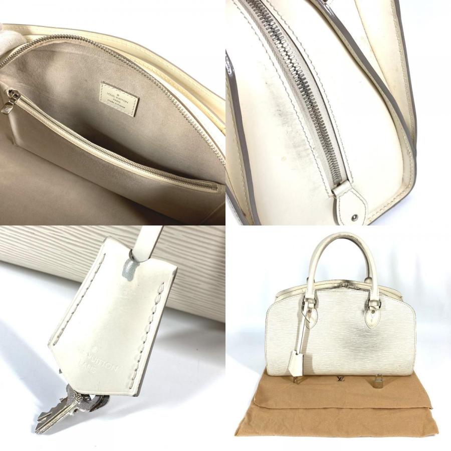 美品 ルイヴィトン ポンヌフ PM ハンドバッグ ホワイト系 LOUIS VUITTON（ルイ・ヴィトン） M5907J ポンヌフPM ポンヌフ PM