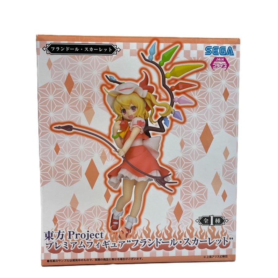 新品同様 SEGA セガ プレミアムフィギュア フランドール・スカーレット ホビー 東方Project フィギュア ユニセックス【中古】 | 