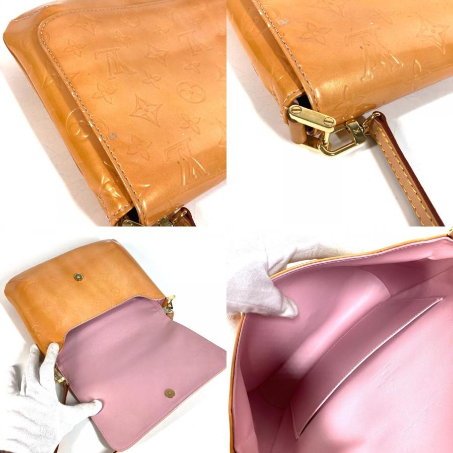 LOUIS VUITTON ルイヴィトン M91070 トンプソン ストリート  モノグラムヴェルニ ショルダーバッグ マシュマロピンク ピンク 【中古】 | LOUIS VUITTON | 08