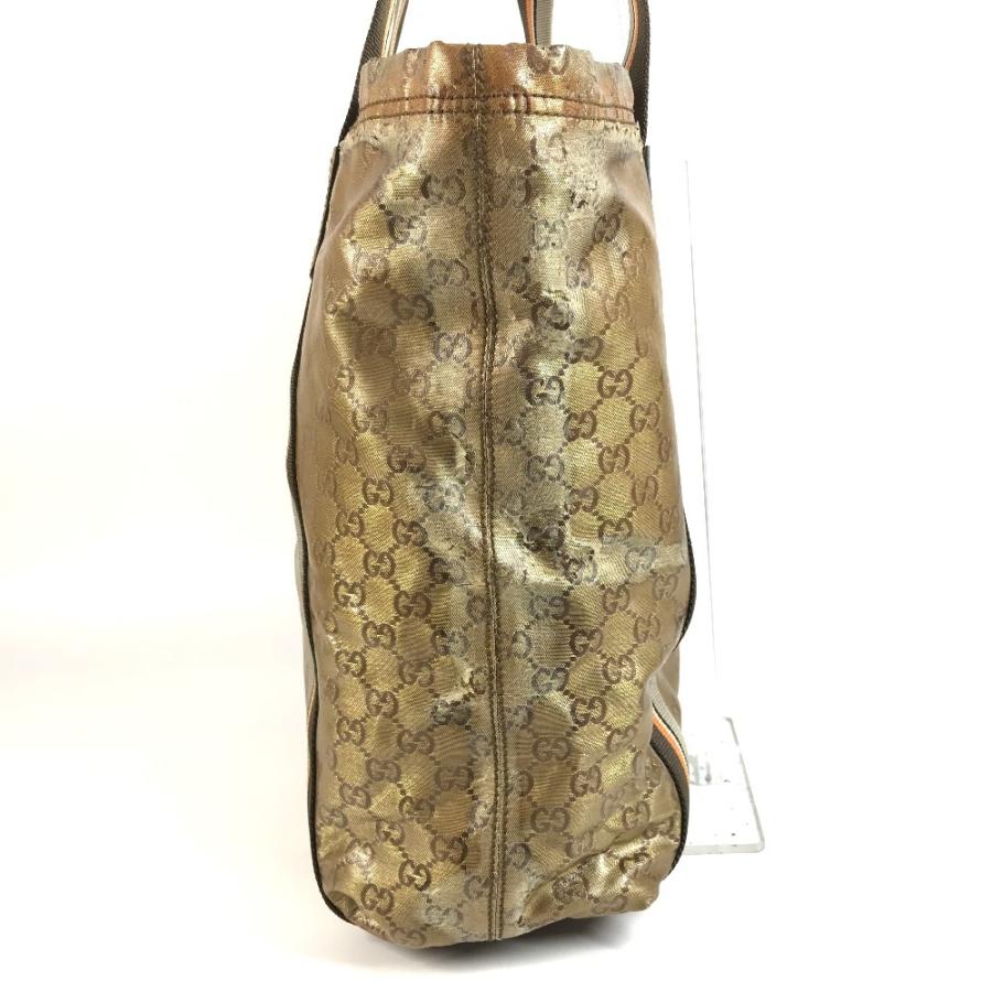 GUCCI グッチ 189669 ロゴ ショルダーバッグ 肩掛け カバン GGクリスタル トートバッグ ゴールド ユニセックス【中古】 | GUCCI | 03
