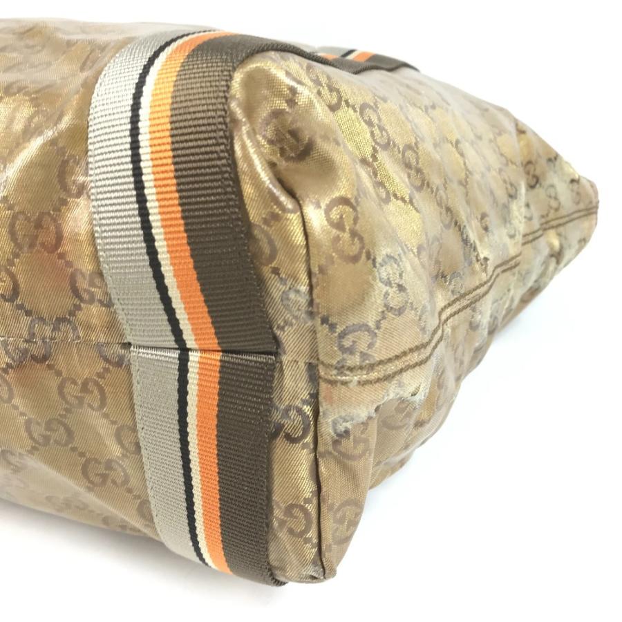 GUCCI グッチ 189669 ロゴ ショルダーバッグ 肩掛け カバン GGクリスタル トートバッグ ゴールド ユニセックス【中古】 | GUCCI | 06