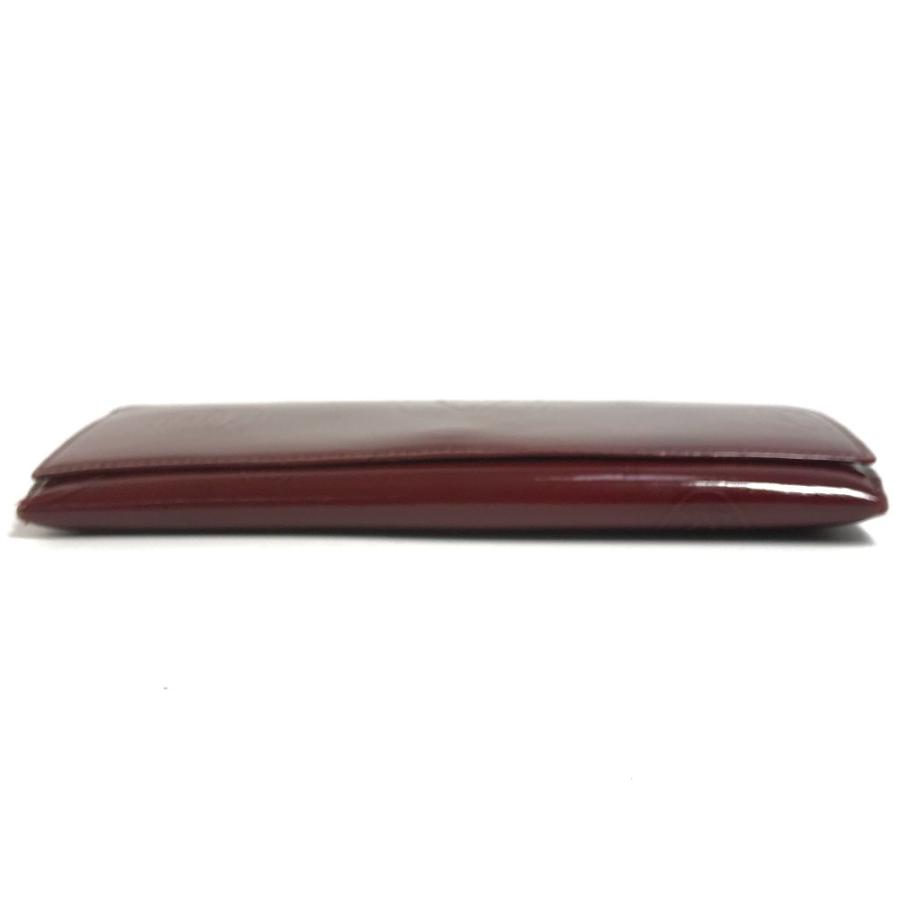 CARTIER カルティエ ハッピーバースデー ロゴ ロングウォレット 長財布 レッド ユニセックス【中古】 | Cartier | 04