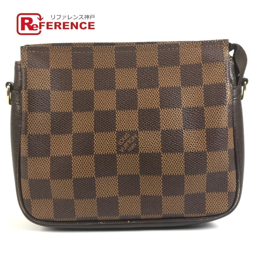 LOUIS VUITTON ルイヴィトン N51982 トゥルース メイクアップ アクセサリーポーチ カバン  ハンドバッグ ダミエ ショルダーバッグ【中古】 | LOUIS VUITTON