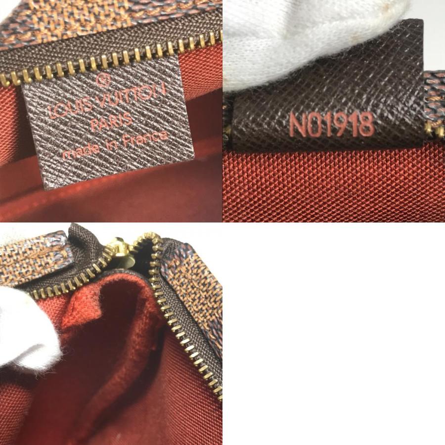 LOUIS VUITTON ルイヴィトン N51982 トゥルース メイクアップ アクセサリーポーチ カバン  ハンドバッグ ダミエ ショルダーバッグ【中古】 | LOUIS VUITTON | 09