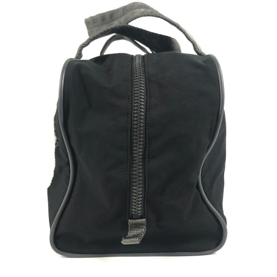 PRADA プラダ 4VA602 ロゴ カバン ミニボストンバッグ ショルダーバッグ 肩掛け スポーツ SPORTS ハンドバッグ ブラック【中古】 | PRADA | 02