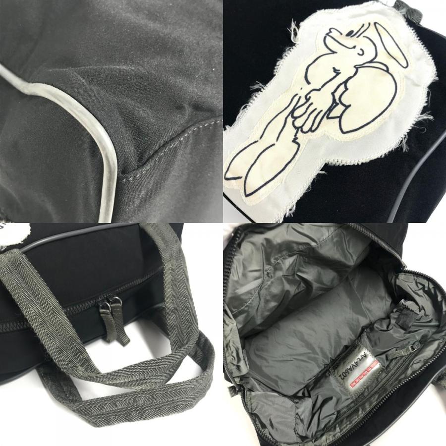 PRADA プラダ 4VA602 ロゴ カバン ミニボストンバッグ ショルダーバッグ 肩掛け スポーツ SPORTS ハンドバッグ ブラック【中古】 | PRADA | 08