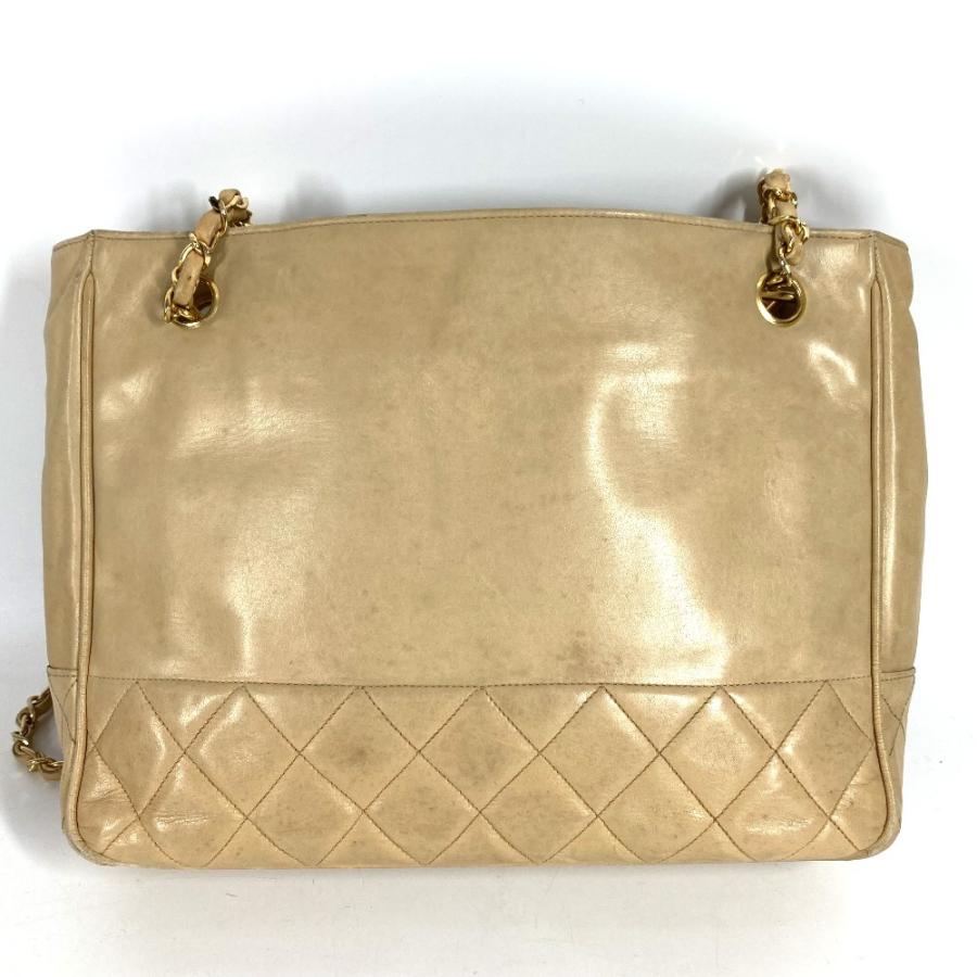 CHANEL シャネル  カバン ヴィンテージシャネル Vintage Chanel ヴィンテージ マトラッセ Wチェーン ショルダー トートバッグ 【中古】 | CHANEL | 03