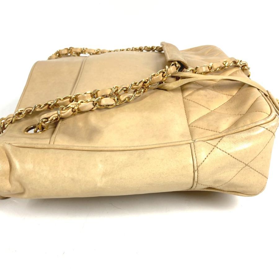 CHANEL シャネル  カバン ヴィンテージシャネル Vintage Chanel ヴィンテージ マトラッセ Wチェーン ショルダー トートバッグ 【中古】 | CHANEL | 04