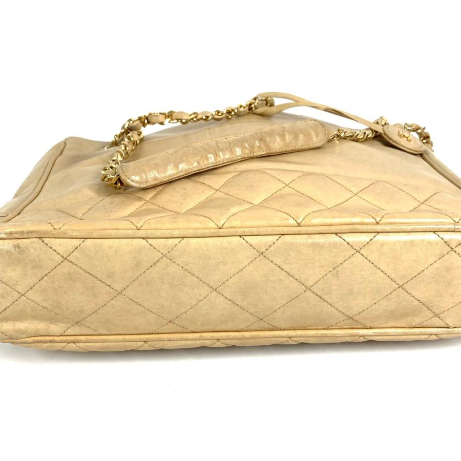 CHANEL シャネル  カバン ヴィンテージシャネル Vintage Chanel ヴィンテージ マトラッセ Wチェーン ショルダー トートバッグ 【中古】 | CHANEL | 06