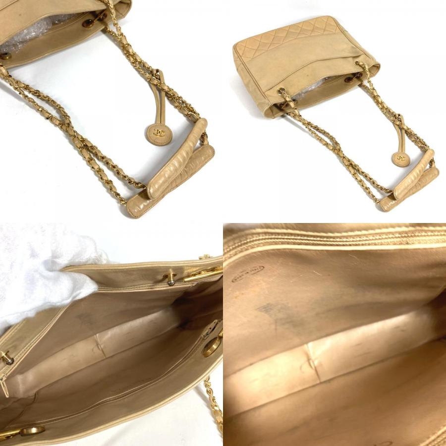 CHANEL シャネル  カバン ヴィンテージシャネル Vintage Chanel ヴィンテージ マトラッセ Wチェーン ショルダー トートバッグ 【中古】 | CHANEL | 07