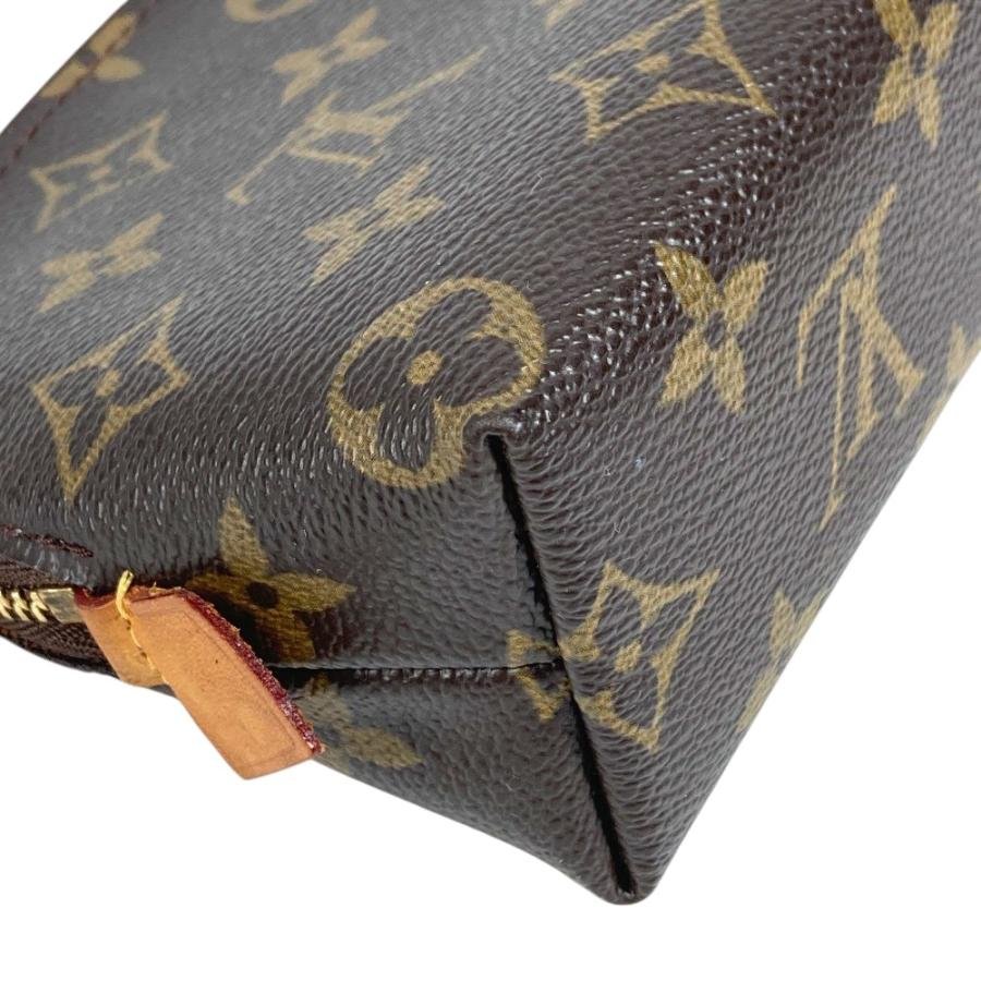 LOUIS VUITTON ルイヴィトン M47515 ポシェット コスメティック PM メイクポーチ  モノグラム 化粧ポーチ ブラウン ユニセックス【中古】 | LOUIS VUITTON | 07